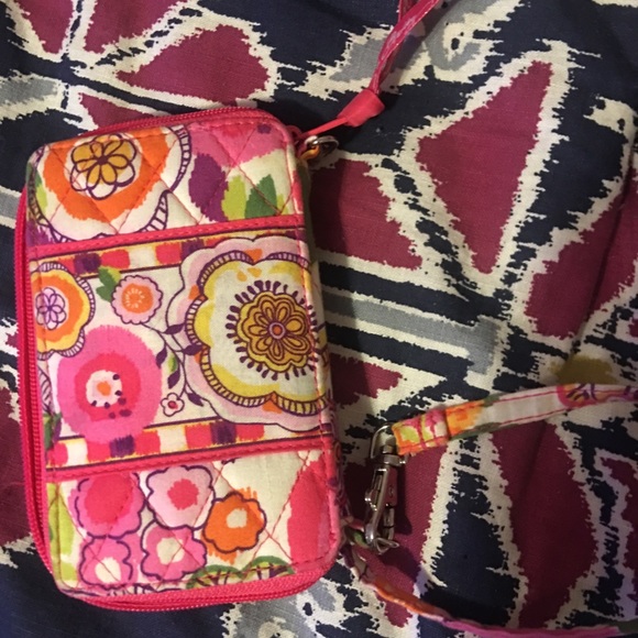 Vera Bradley Flower Wristlet - Picture 3 of 5